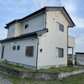 前橋市粕川町住宅外装リフォーム工事　完了です。